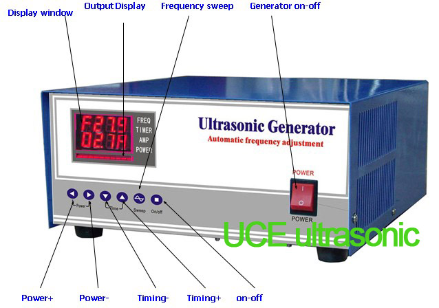 1200W/68k high frequency ultrasonic generator