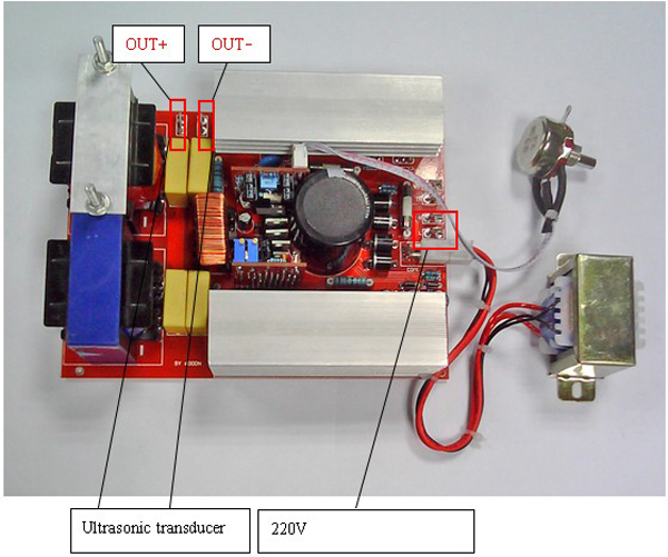 220V 28khz/200W Ultrasonic PCB Generator