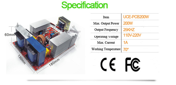 25khz/200W ultrasonic generator circuit