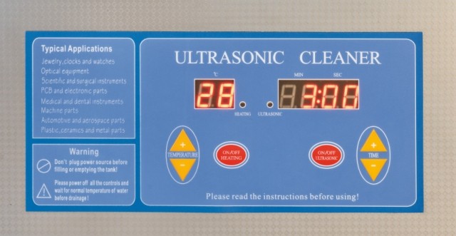 6L Digital Ultrasonic table cleaner