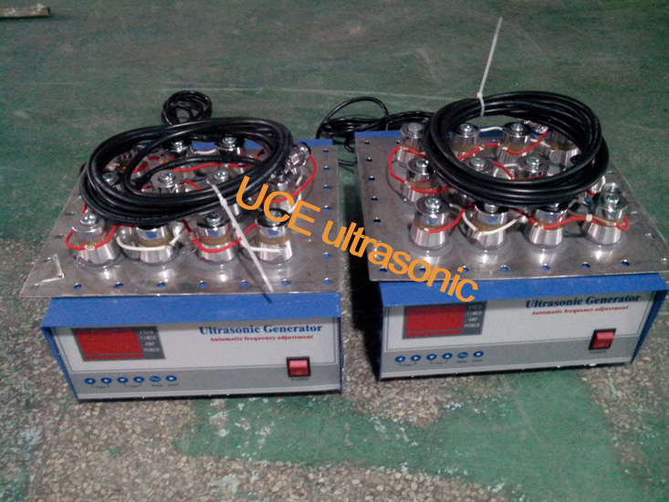 600W flange type ultrasonic transducer