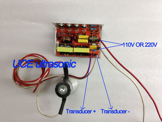 220V 40khz/50W ultrasonic pcb generator