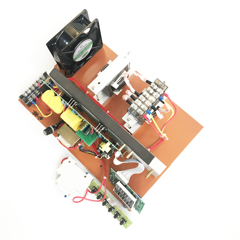 ultrasonic electrical circuit for ultrasonic cleaning transducer