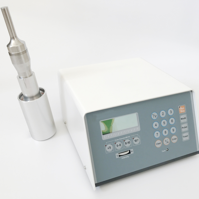 Lab scale Ultrasonic Processor for Dispersing Homogenizing and Mixing Liquid Chemicals